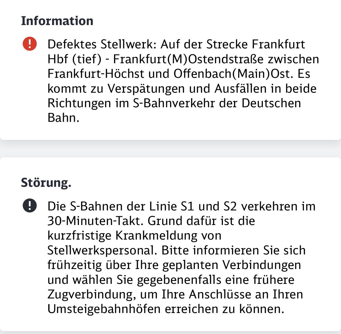 Und man fragt sich, warum fährt der Grundtakt der S2 nur mit Voll- statt Langzügen, <a href="/DB_Bahn/">Deutsche Bahn Personenverkehr</a>? Und überhaupt: Sind auf der S2 überhaupt noch Langzüge bestellt, <a href="/RMVdialog/">RMV Dialog</a>? Ich weiß gar nicht, ob ich seit dem Fahrplanwechsel überhaupt welche auf der S2 gesehen habe.