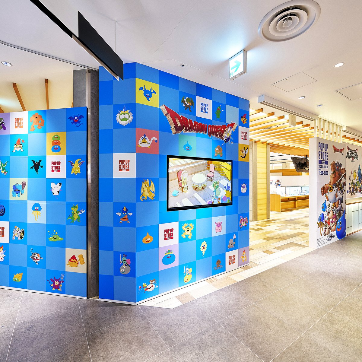 ドラゴンクエスト7販促ＰＯＰ SQUARE ENIX POP UP CAFE」で「ドラゴンクエストVII Reimagined