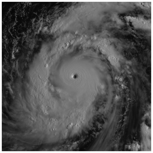 Carl225126302's tweet photo. Updates on AI-VIS:

Our model now enables us to adjust the virtual solar zenith angle (SZA) and solar azimuth angle (SAA). The following images of Typhoon #Bolaven at nighttime are generated using the same IR input. https://t.co/Wv6eO5jelx