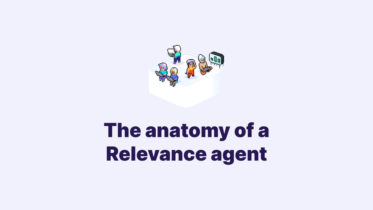 Dan Palmer (@userlastname) on Twitter photo Today at All Hands I presented "The Anatomy of a <a href="/RelevanceAI_/">Relevance AI</a> Agent" to the team. It's incredible what our agents can do now 🤯
A thread 🧵 Today at All Hands I presented "The Anatomy of a <a href="/RelevanceAI_/">Relevance AI</a> Agent" to the team. It's incredible what our agents can do now 🤯
A thread 🧵