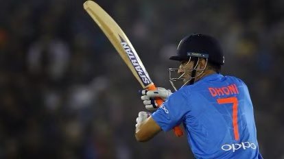 TapenderSingh18's tweet photo. MS Dhoni’s iconic No.7 Jersey retired, no longer up for grabs.

#Legend #retired https://t.co/9QrIZysaLU