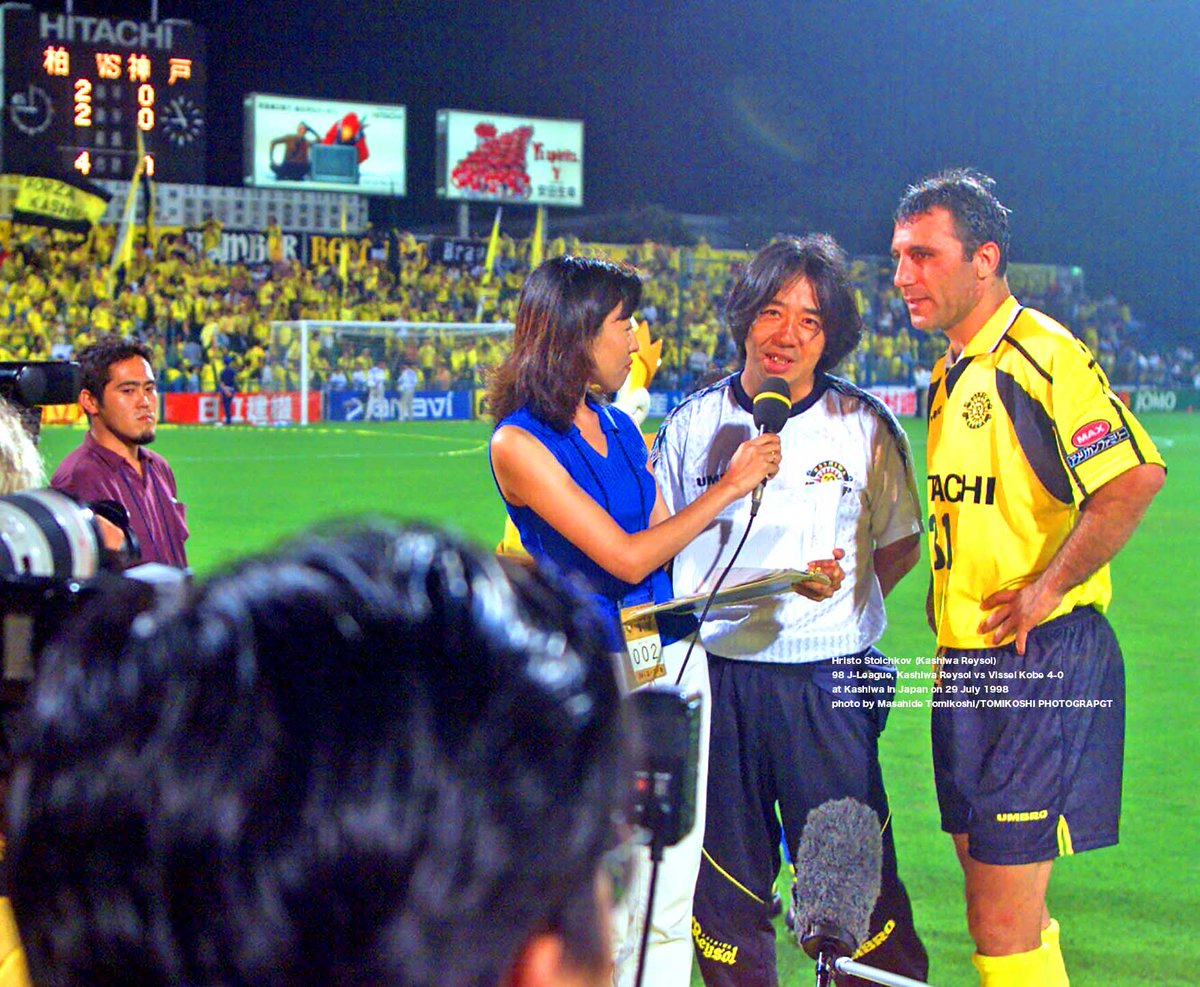 フリスト・ストイチコフ（柏レイソル）TV 98 Jリーグ、柏レイソル4