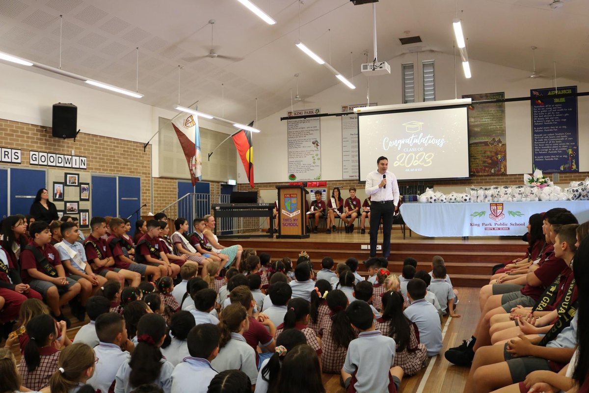Looking forward to the high school years for the year 6 King Park Public School crew. Good luck 😉