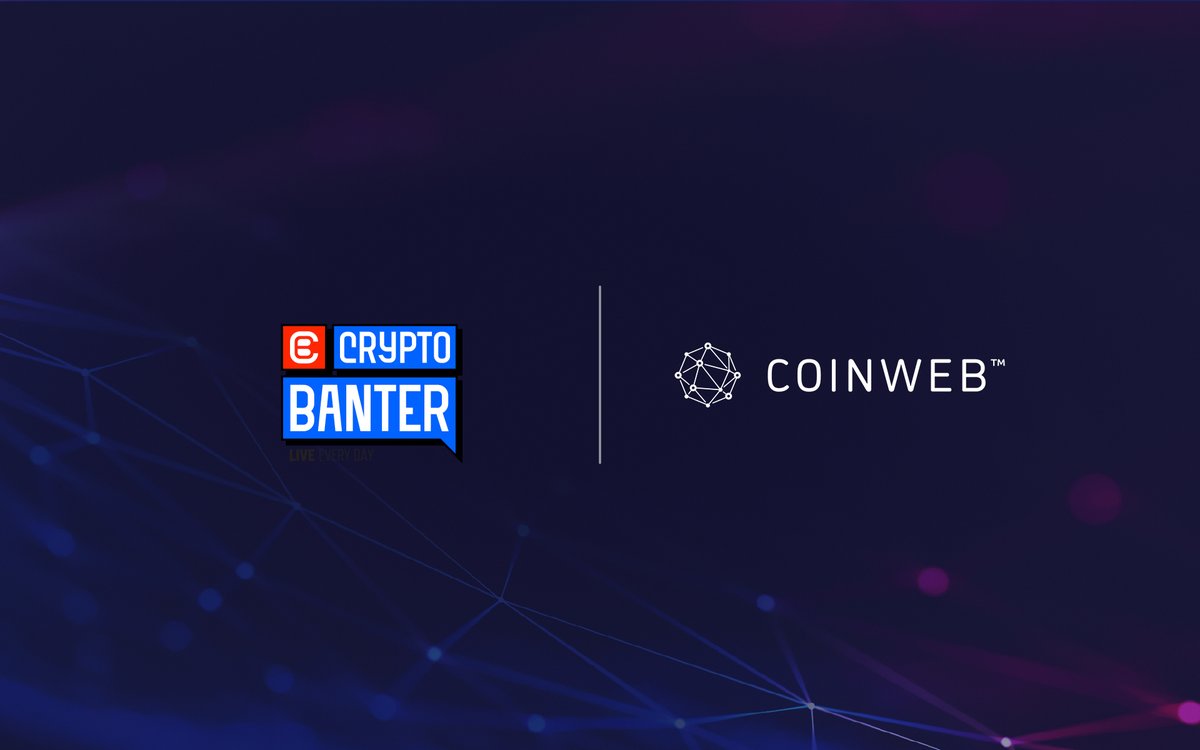 Coinweb x <a href="/crypto_banter/">Crypto Banter</a> challenge!🫶

🎁We're giving away $250 to 10 lucky winners! Ready to claim your reward?

✅How to participate: 
Complete the "# COINWEB x BANTER" quest.

🗺️Where to find the quest: zealy.io/c/coinweb/ques…

🎖️ Winners will be picked on the 1st of February.
