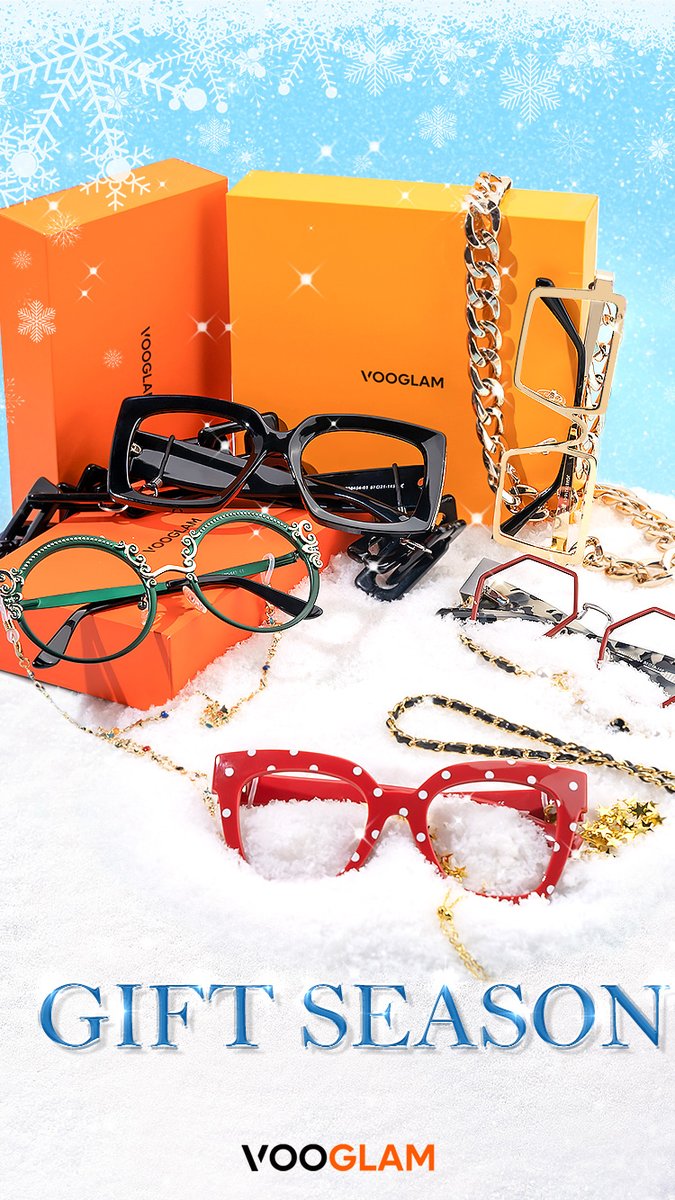 Gift season is open! Vooglam has prepared some nice packages containing chains and glasses for you all, check in the #biolink now to choose nice #accessories for your #prescription #vooglam #Glasses Order: vooglam.com/goods-detail/6…