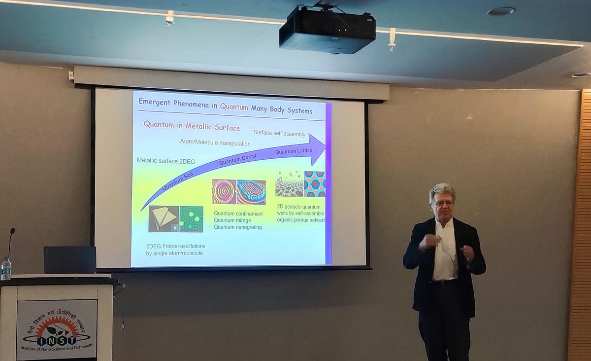 Renowned Physicist Prof Martin Aeschlimann, University of Kaiserslautern, Germany delivered a special lecture on ultrafast sciences and its application to quantum materials and heterostructures @IndiaDST