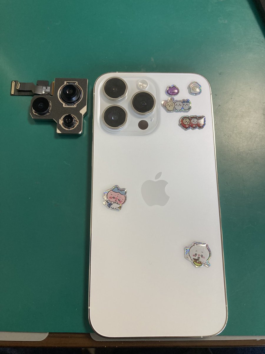 plaba_j's tweet image. iPhone14promaxの背面カメラ修理致しました✨
地域最安値39,600円(税込)です。

もしお困りの方居ましたらぜひ、ご来店下さい♪

TEL072-983-6788 
iphone99.jp/index.html
お気軽にお問合せ下さい！
#iPhone14promax #iPhone修理　#iPhone買取　#瓢箪山iPhone修理　#瓢箪山