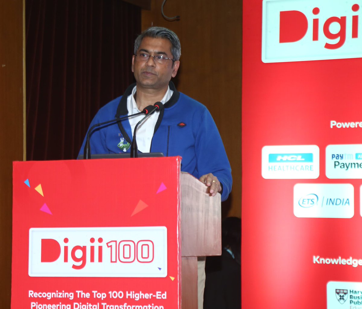 Was at Digii 100 - an Edu-Tech Summit with leaders from academic, industry & policy makers in attendance. I have called upon various Chancellors of Universities to collaborate with @IndianFootball in creating an inclusive forum for University Football League.