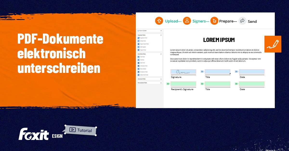 foxiteurope's tweet image. Mit Foxit eSign können Sie PDF-Dokumente elektronisch unterschreiben und Signierprozesse optimieren – in diesem Tutorial erhalten Sie eine schrittweise Anleitung.
#TippsamFreitag bit.ly/41kIYRz
#esignature #SignPDF