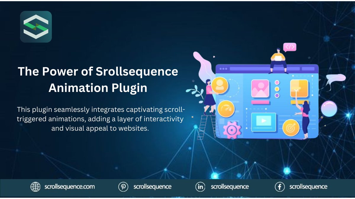 scrollsequence's tweet image. Unleash the Digital Magic! ✨ Elevate your website with the captivating SCROLLSEQUENCE Animation Plugin. Transform static pages into interactive journey. Explore the power of visual storytelling and make every scroll unforgettable. 🚀🌐 #SCROLLSEQUENCE #DigitalTransformation