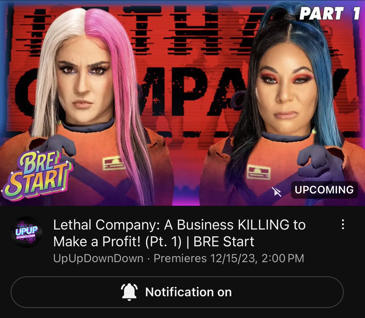 Lovatic5HDores7's tweet photo. THERE IS A PREMIERE UP FOR A NEW #BRESTART VIDEO TOMORROW!!! WE FINALLY GET NEW BRE CONTENT!!! SO DONโT FORGET TO CLICK THE LINK AND SET YOUR REMINDERS!!! WE ALWAYS SUPPORT @MiaYim @ImKingKota @QoSBaszler @jessamynduke ๐๐๐๐https://t.co/kmdfzDKTvU https://t.co/BCM6wHvLUc