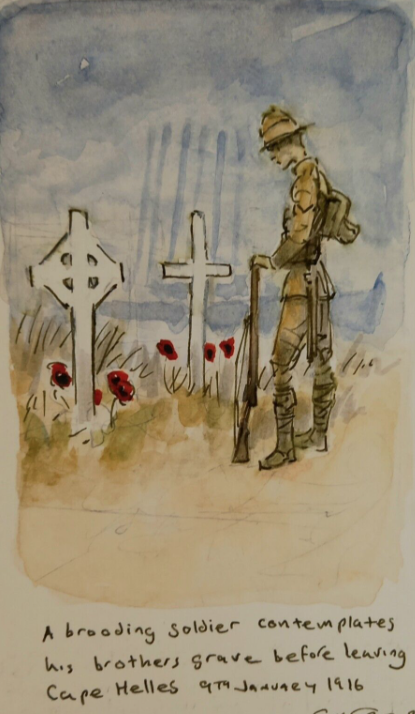 NJanagill's tweet image. Gallipoli Cape HELLES

 #GALLIPOLI  #CWGC  #CAPEHELLES
&amp;gt;signed RARE direct from the Artist, when it's gone it's gone!
&amp;gt;British artist who has exhibited at the Royal Academy  in London!
#ww1 #Somme  #ypres  #illustration  #poppies #illustrationart ebay.co.uk/itm/3641410592…