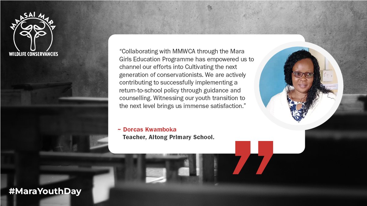 We are mentoring students in 25 schools in the Maasai Mara to help them successfully navigate teenagehood. #MaraYouthDay #MaraConservancies #MaasaiMara
<a href="/USAIDKenya/">USAID Kenya</a> @USAIDEastAfrica <a href="/LGT_VP/">LGT Venture Philanthropy Foundation</a> <a href="/Sida/">Sida</a> <a href="/WorldVisionKE/">World Vision Kenya</a> @maliasili_org <a href="/NPI_EXPAND/">NPI EXPAND</a> <a href="/PalladiumImpact/">Palladium</a>