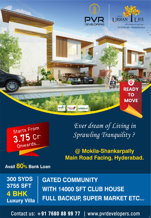 TeluguTimesNews's tweet image. Dream home is now closer than you thought! Check out the best in line houses with top of the line luxury amenities only at pvrdevelopers.com

Book now and get the house of your dreams!

#PVRDevelopers #Villa #IndependentHouse #DreamHouse #TeluguTimes