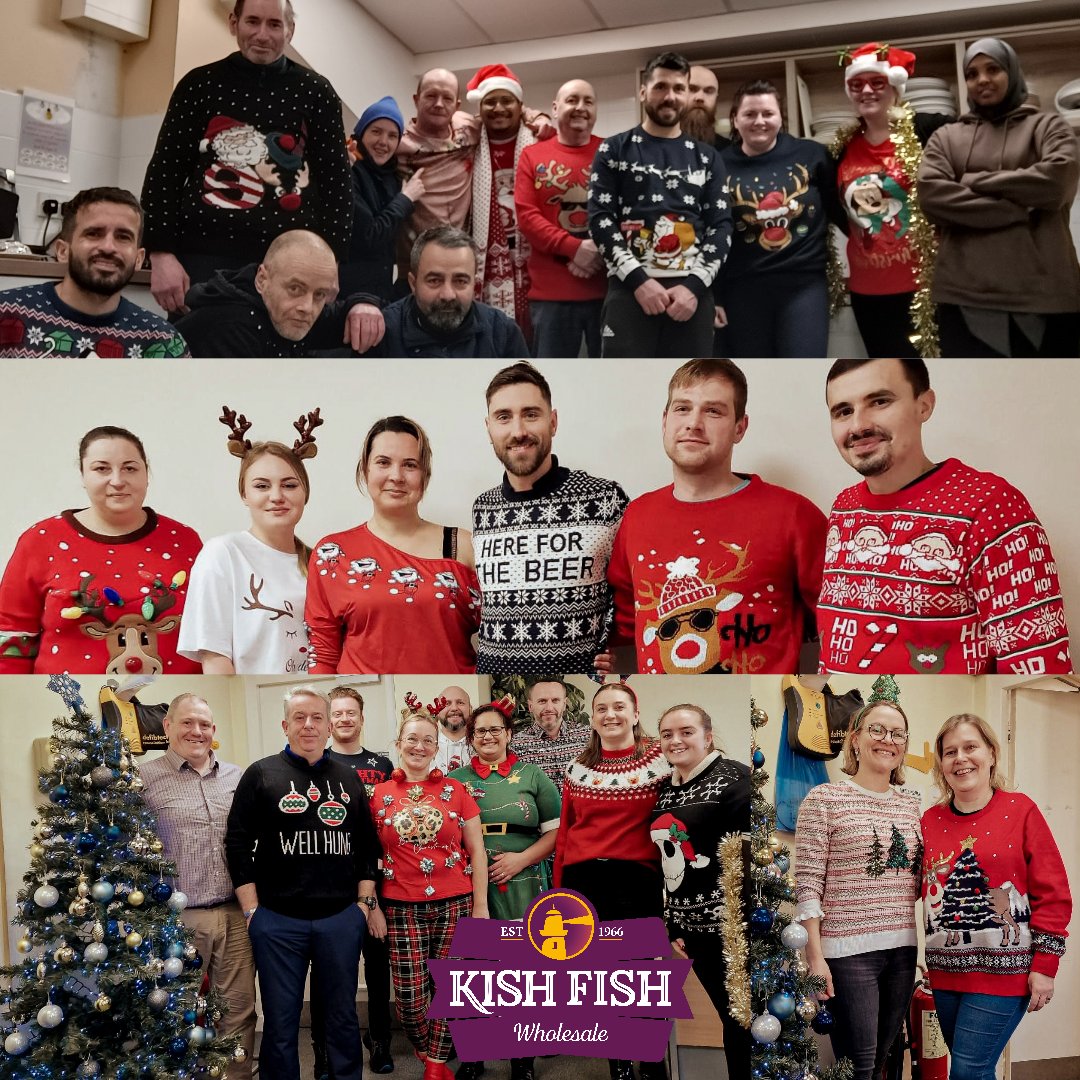 Today at Kish Fish HQ, we celebrated the holiday season with our annual Christmas jumper competition and Secret Santa gift exchange! This time of year is always incredibly busy for us, and we wanted to take a moment to show our appreciation for our superstar staff #atkishfish