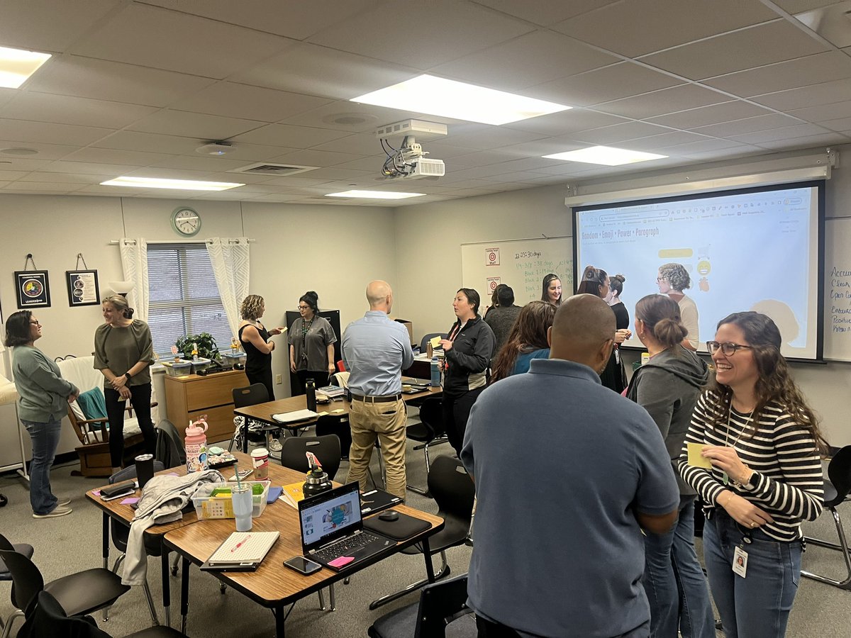 HenryHawksLISD's tweet image. Another great morning of learning in our combined #hmsscience  and #hmsmath Vertical team meeting!! Where there is teamwork and collaboration, wonderful things can be achieved. ~ Stepanek