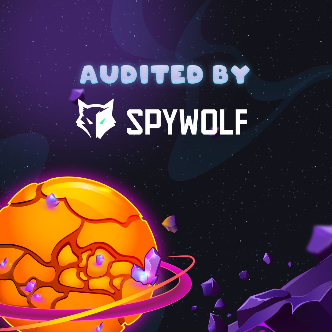 🚀 Exciting News! Our P2E game, #Stellum, has successfully passed an audit by SpyWolf!

🛡👍 We're thrilled to announce that our game has been thoroughly reviewed and verified for security and reliability by #SpyWolf.

🔗Link - github.com/SpyWolfNetwork…
