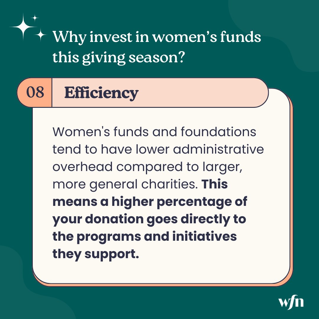 We invite you to follow along as we unveil 12 compelling reasons why you should invest in women's funds and foundations this giving season. Stay tuned to discover how supporting women's funds can drive positive change for women, girls, and other marginalized genders worldwide.