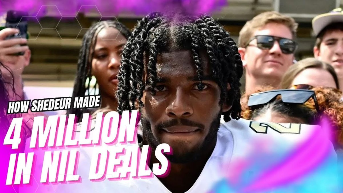 👉👉👉👉Uncovering the Hidden Deal: Shedeur Sanders' $4M Football NIL Evaluation Revealed
👇👇👇👇👇👇👇👇👇
youtube.com/watch?v=MZDhkv…