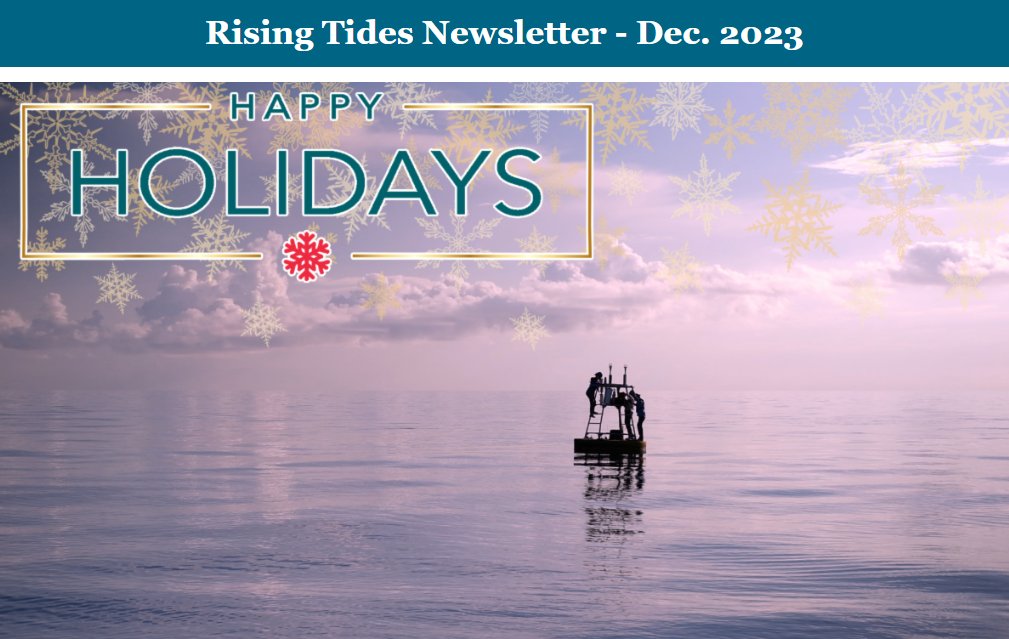 Hot off the presses! Enjoy our latest issue of #RisingTides bit.ly/46VIaUd – and if you don’t receive it directly, sign up here bit.ly/3ITv9jo. #USF