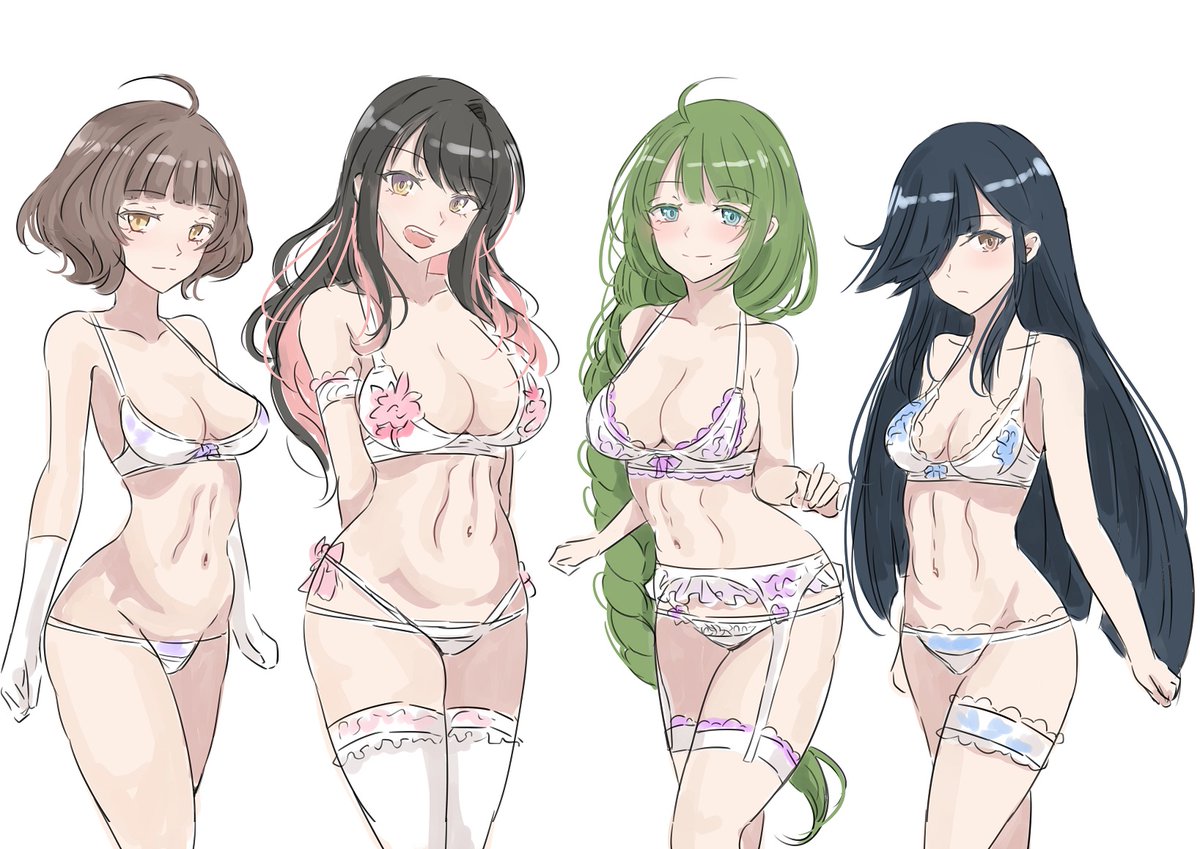 全員描くのは無理ゲー姉妹 