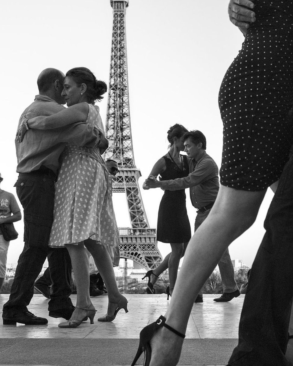 Dancing in the City of Love 🩰❤️ by Peter Turnley #paris #france #lovers #dance