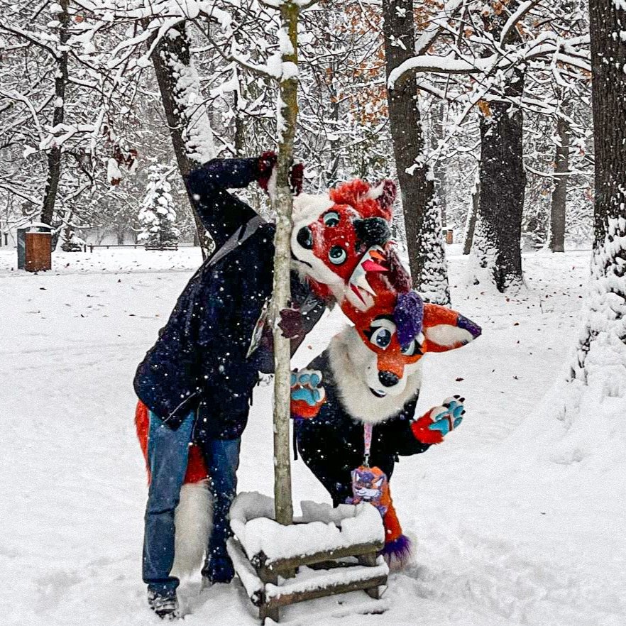Akyirr d'Faux ๐ฆ๐๐ฟ๐จ๐ฟ (@akyirrdfaux) on Twitter photo I'm stealing this big hecking stick ๐ณ We need firewood for winter โ๏ธ๐ฅ
๐ฆ <a href="/FoxydyFurryFox/">Foxydy๐ฆ๐</a>
๐ท <a href="/000PNG0/">ยฎ๏ธยฎ๏ธ</a>
#FursuitFriday #fursuit I'm stealing this big hecking stick ๐ณ We need firewood for winter โ๏ธ๐ฅ
๐ฆ <a href="/FoxydyFurryFox/">Foxydy๐ฆ๐</a>
๐ท <a href="/000PNG0/">ยฎ๏ธยฎ๏ธ</a>
#FursuitFriday #fursuit