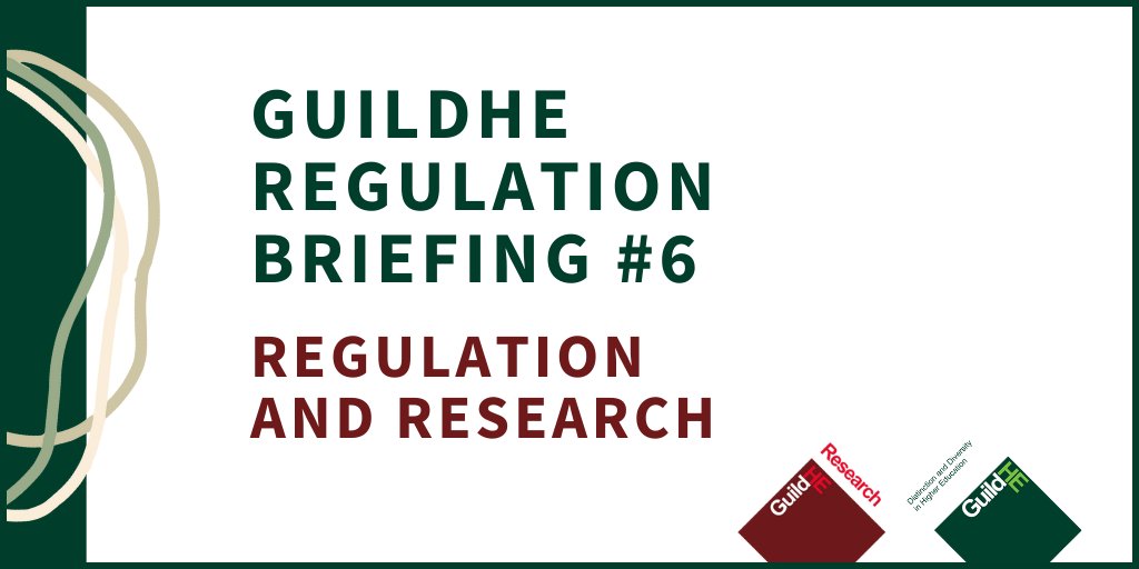GuildHE (@guildhe) on Twitter photo Our new GuildHE Regulation and Research Briefing highlights specific recommendations for <a href="/officestudents/">The Office for Students (OfS)</a> and <a href="/UKRI_News/">UK Research and Innovation</a> on how to bring greater coherence and constructive communication to the research regulatory landscape. Read the briefing âĄď¸ bit.ly/41lTaJy Our new GuildHE Regulation and Research Briefing highlights specific recommendations for <a href="/officestudents/">The Office for Students (OfS)</a> and <a href="/UKRI_News/">UK Research and Innovation</a> on how to bring greater coherence and constructive communication to the research regulatory landscape. Read the briefing âĄď¸ bit.ly/41lTaJy