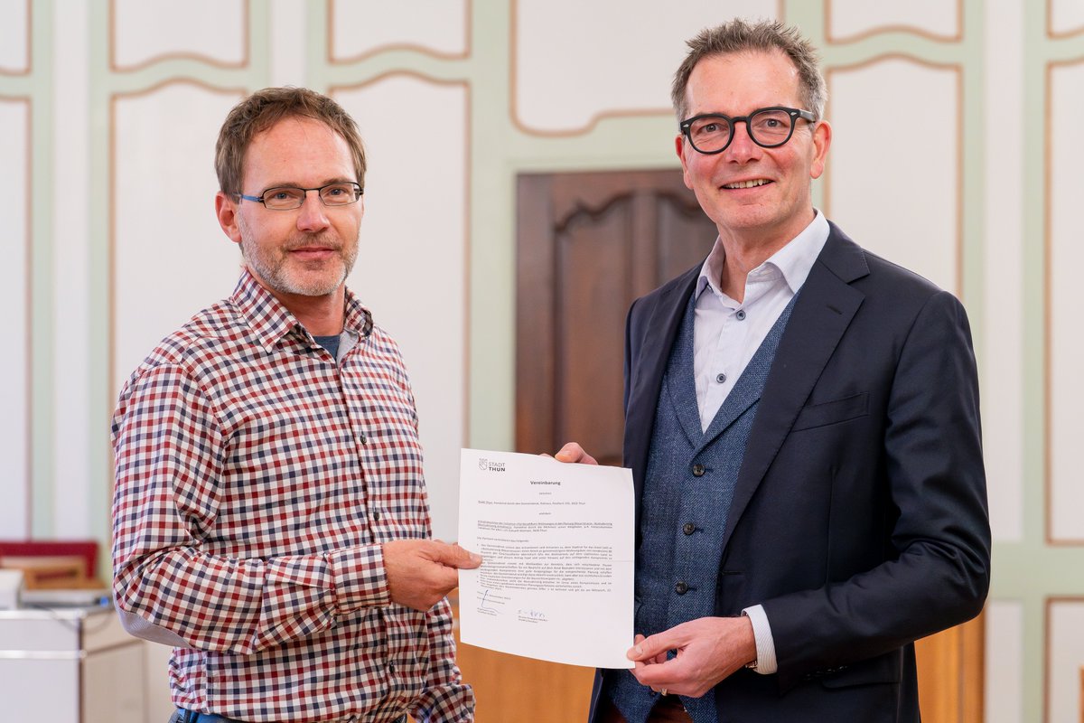 Initiativkomitee zieht «Bostudenzelg-Initiative» nach Zusicherung des Gemeinderates zurück. #Thun 

Mehr zum Thema: buff.ly/47YIWkT