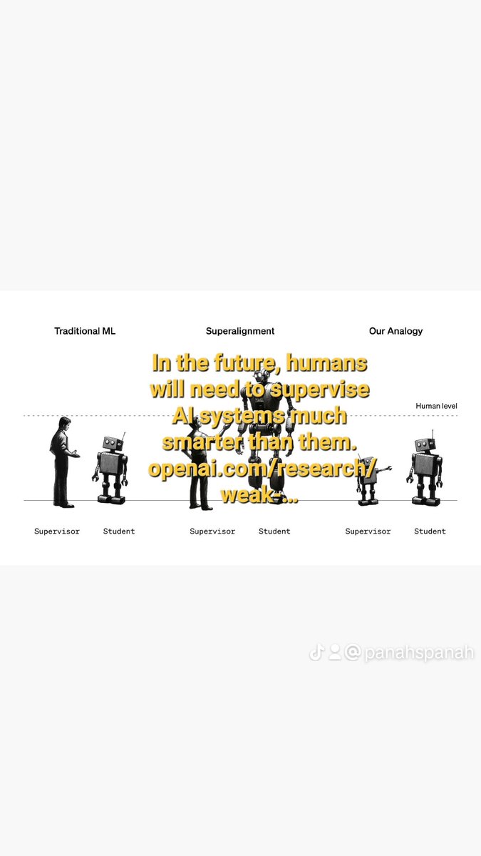 Saeid_Panah's tweet image. standing on the shoulders of AIs
"A Future We're Eager to Embrace or fear to face"
#ResponsibleInnovation #HumanAIHarmony #ArtificialIntelligenceFuture #TechnologyEthics #SuperviseAI #InnovationJourney #FutureLeadership #ChatGPTInsights #Bard #Google @motto.panah @chatgptricks