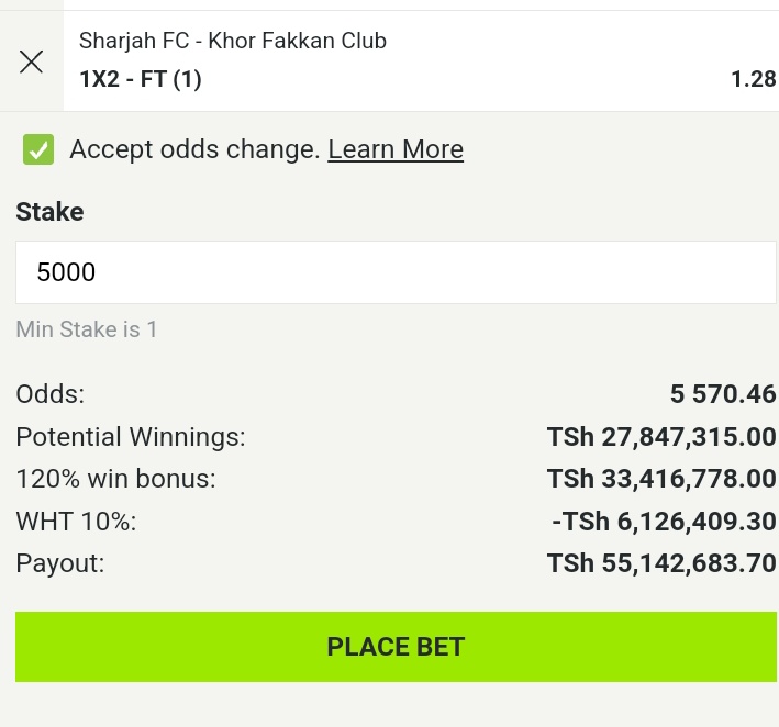 📍TRENI LA LEO LEO LIKO TAYARI 💰

📍ODDS 5.5K, MECHI 26✅️

📍KAMA UNALITAKA RETWEET HAPO CHINI NIKUONE NIKUPE CODE BURE 💰