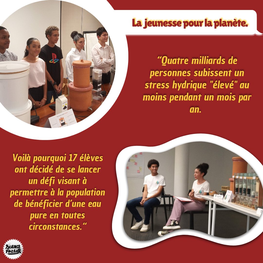 ❗️Article TFI INFO❗️

Découvrez l'article de l'équipe Madin'O. 👏💥

Lien de l'article: urlz.fr/oOTq

Ensemble, construisons un avenir plus propre et plus durable!🌟

<a href="/Madino972/">Madin'O</a> 
#ScienceFactor #MadinO #Science #Innovation #Égalité #Progrès #Technologie #Concours