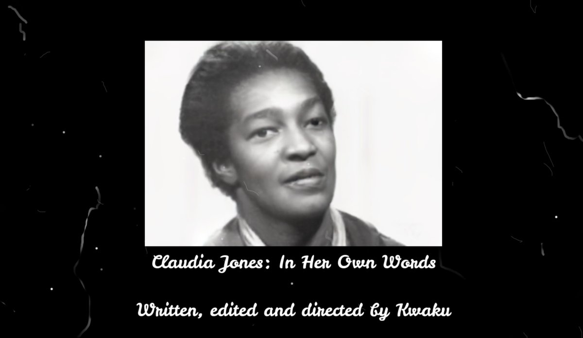 @ClaudiaJonesOrg 
THIS MORNING:
Greatest British African Activist Claudia Jones Plaque To Be Unveiled On Monday
preview.mailerlite.com/i3q3g0o8k2