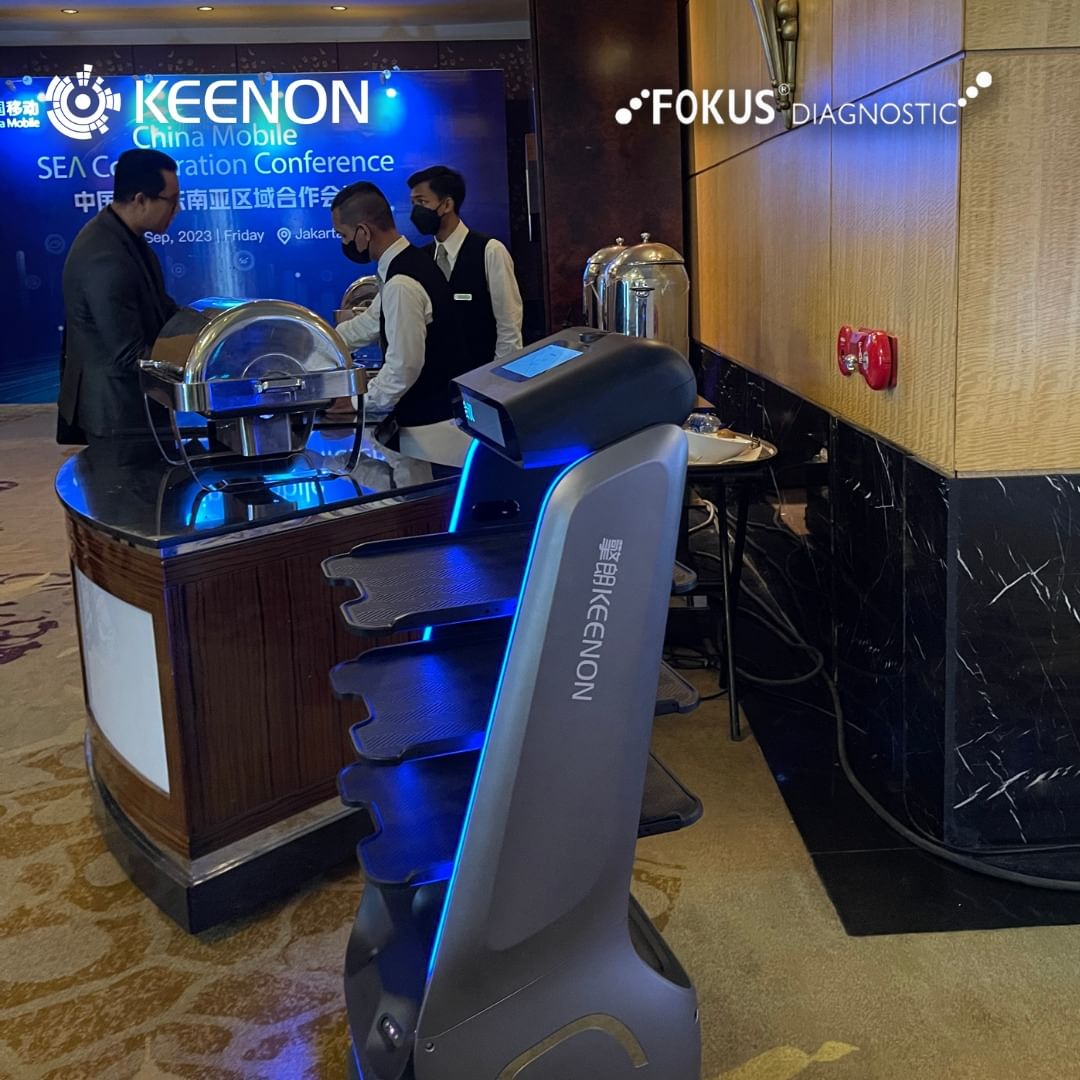 Connecting the dots at the China Mobile SEA Cooperation Conference! Keenon Robotic Indonesia was thrilled to be a part of this electrifying event, where we showcased the power of technology and connection. Here's to building a brighter, smarter tomorrow together!
#robotdelivery