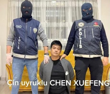 İnterpol Kırmızı Bülten’learanan Çin uyruklu CHEN XUEFENG Bağcılar’da yakalandı.