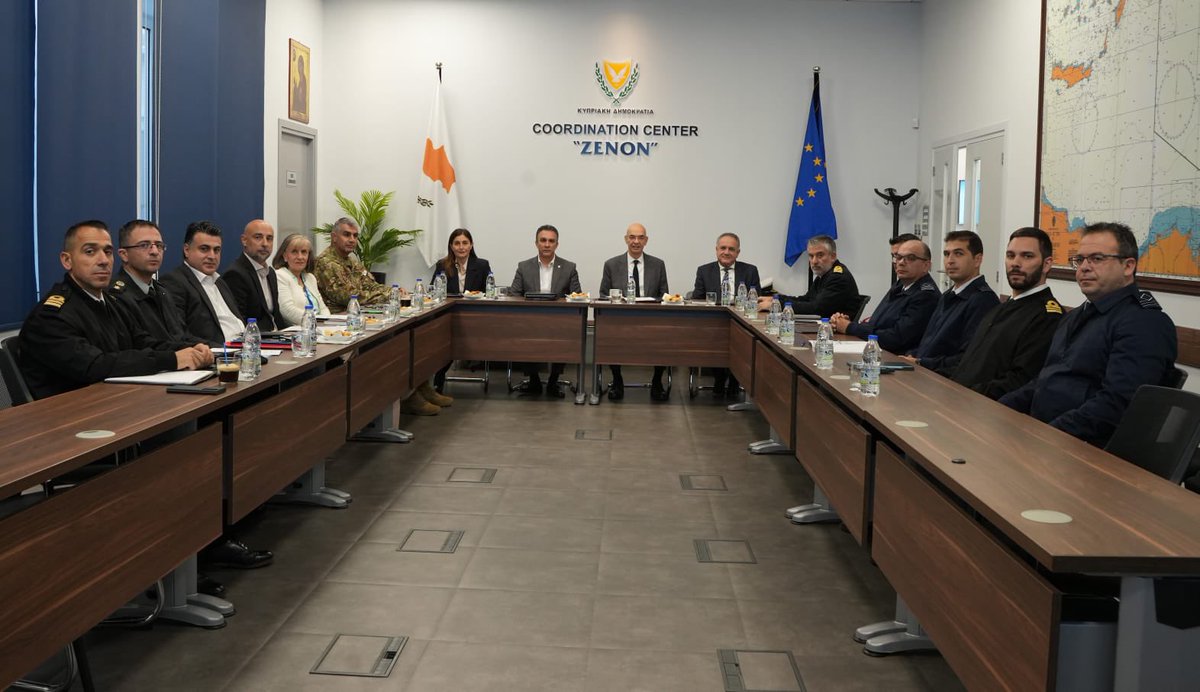 Στο πλαίσιο της τακτικής σύσκεψης της Εθνικής Συντονιστικής Επιτροπής Έρευνας και Διάσωσης, που διεξήχθη στο @CyprusJRCC, παρουσιάστηκε ο απολογισμός για το 2023, συζητήσαμε τις δυνατότητες και τις προκλήσεις για το σύστημα Ε-Δ και καθορίσαμε τις δράσεις για το 2024.