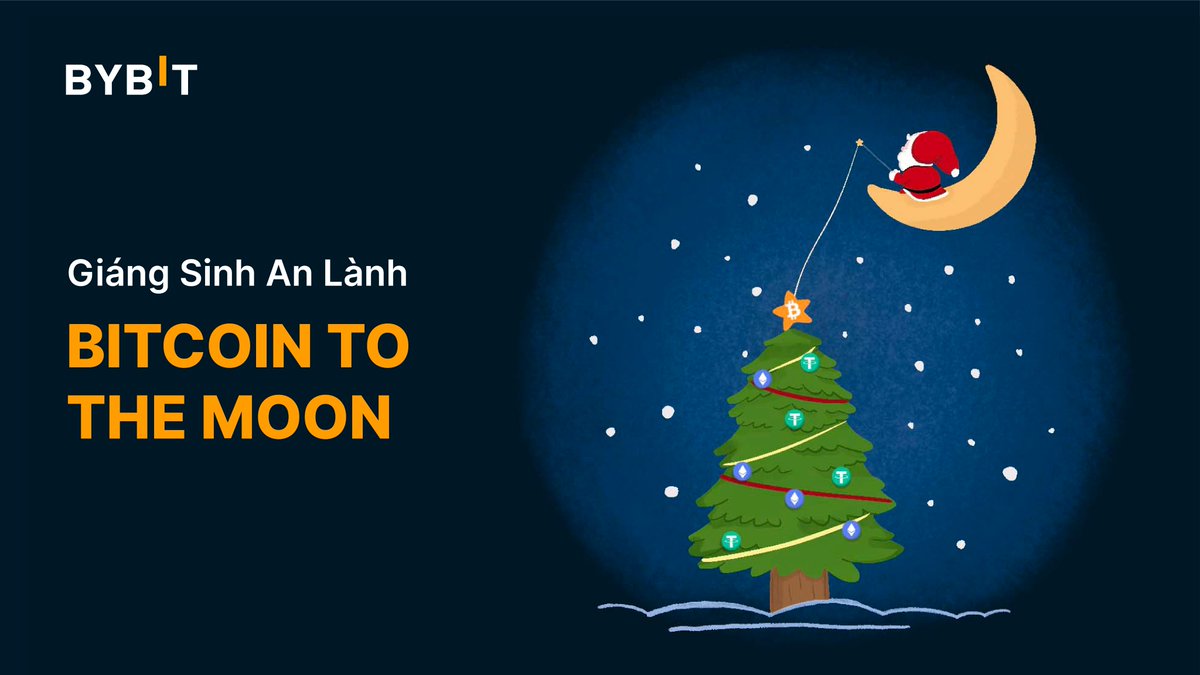 BybitVNOfficial's tweet photo. 🎄Giveaway Giáng Sinh $800 cùng Bybit Việt Nam!

⏰Từ nay - 24/12/2023

Điều kiện: Follow "Bybit Việt Nam" tại:
✅Facebook
✅Group chat Telegram
✅X (Twitter) và Retweet bài viết này với hashtag #Bybit và #MYRIA

Tham gia để nhận ngay $20 cho 40 người may mắn! https://t.co/Jer3OUrTP4