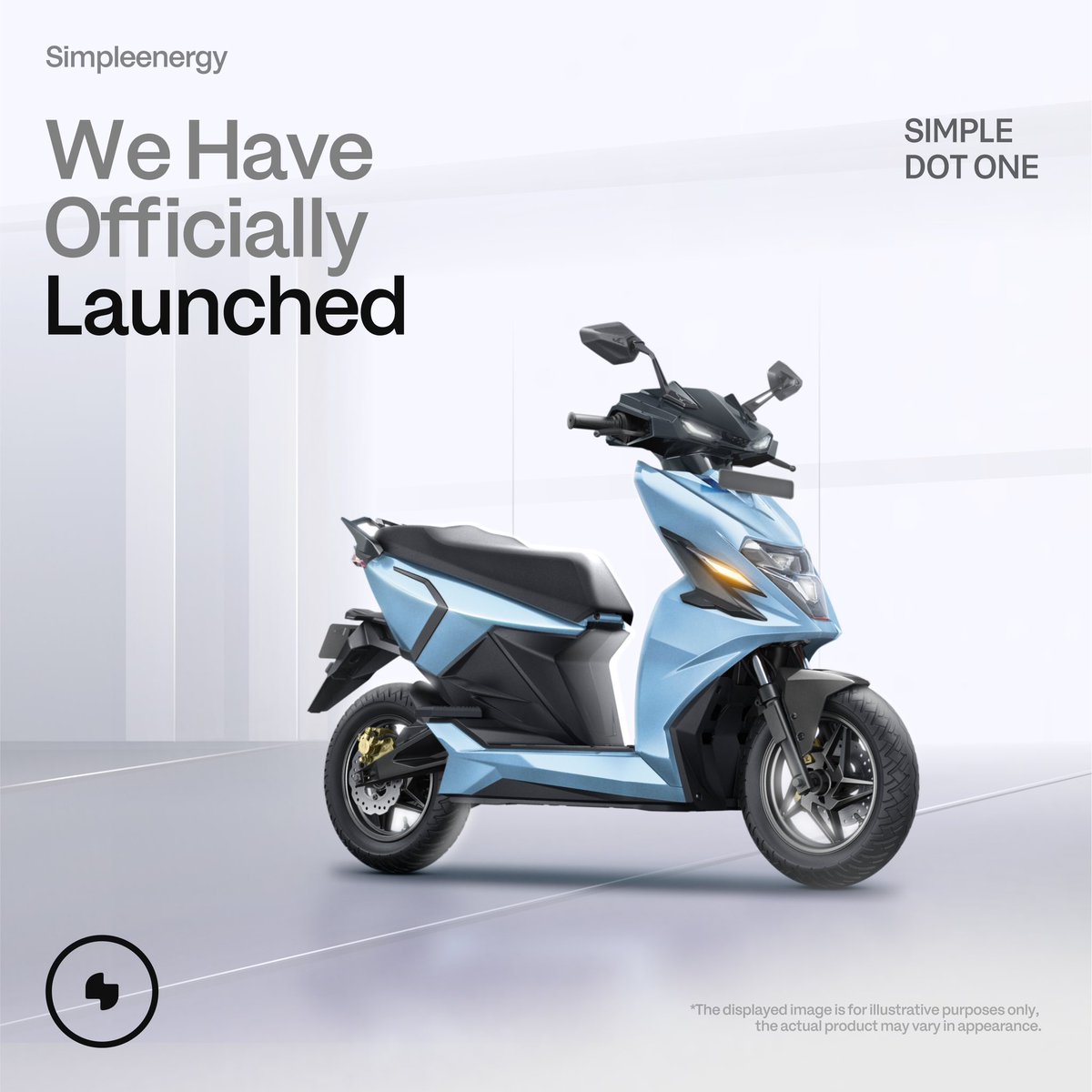TusharG98540565's tweet image. Simple Dot One launched in India.  

- Top Speed - 105km/h 
- Certified range - 152KM 
- 3.7kWh battery capacity  
- 0-40km/h in 2.77 seconds 
- Bootspace 
- 35L 
- USB charging port 
- CBS braking system 
- Digital Display with Navigation 

Price ₹99,999

 #SimpleDotOne #Simple