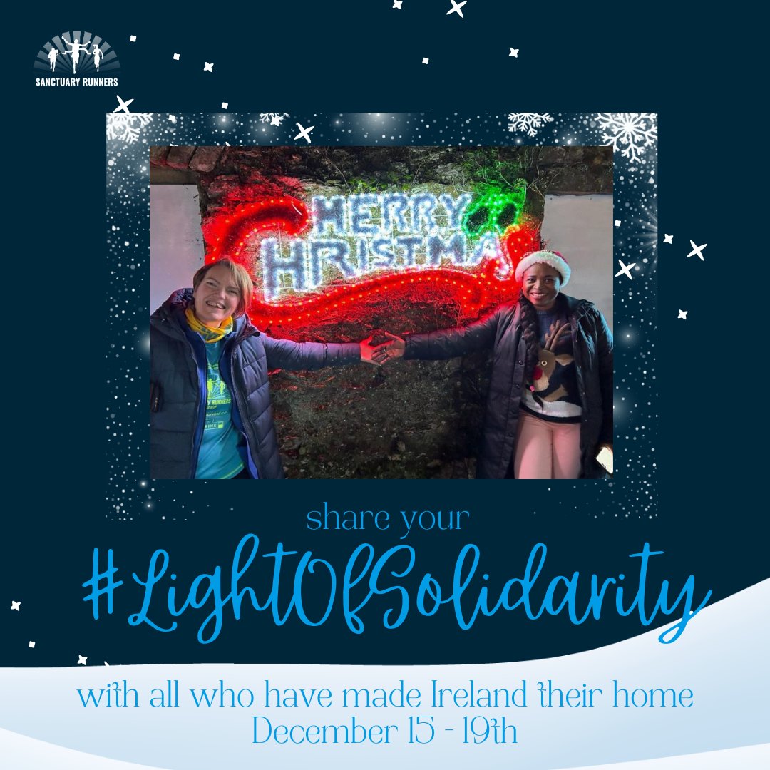 🟡 Our message this Christmas is one of solidarity, refuge and welcome with all migrants, especially those seeking international protection.

🔵Share your photo with a #LightOfSolidarity and tag us - let's create a wave of light across the country this festive season 🕯️