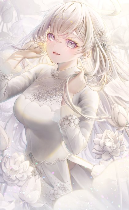 「天使の輪 白」のTwitter画像/イラスト(新着)