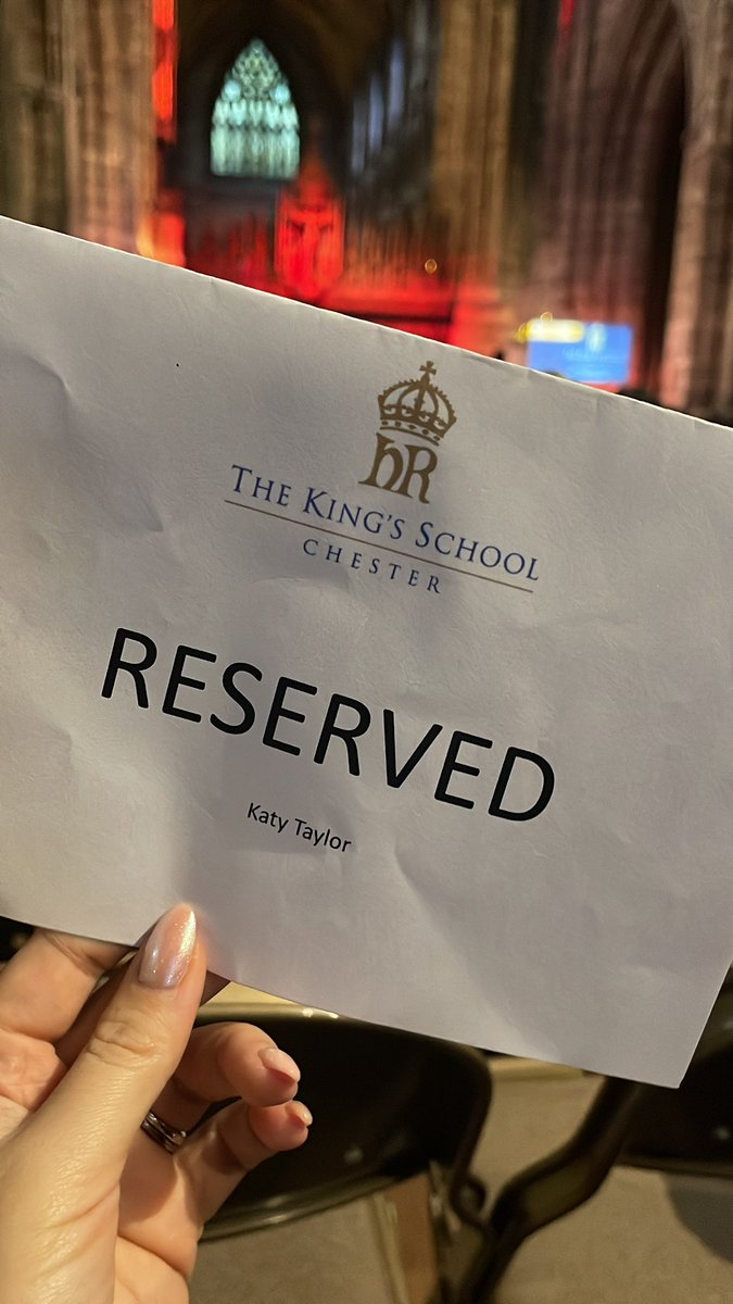 Thank you <a href="/kingschester/">The King's School</a> for making us feel so welcome. We couldn’t wait to come back. A very special way to start Christmas 🎄 <a href="/ChesterCath/">Chester Cathedral</a>