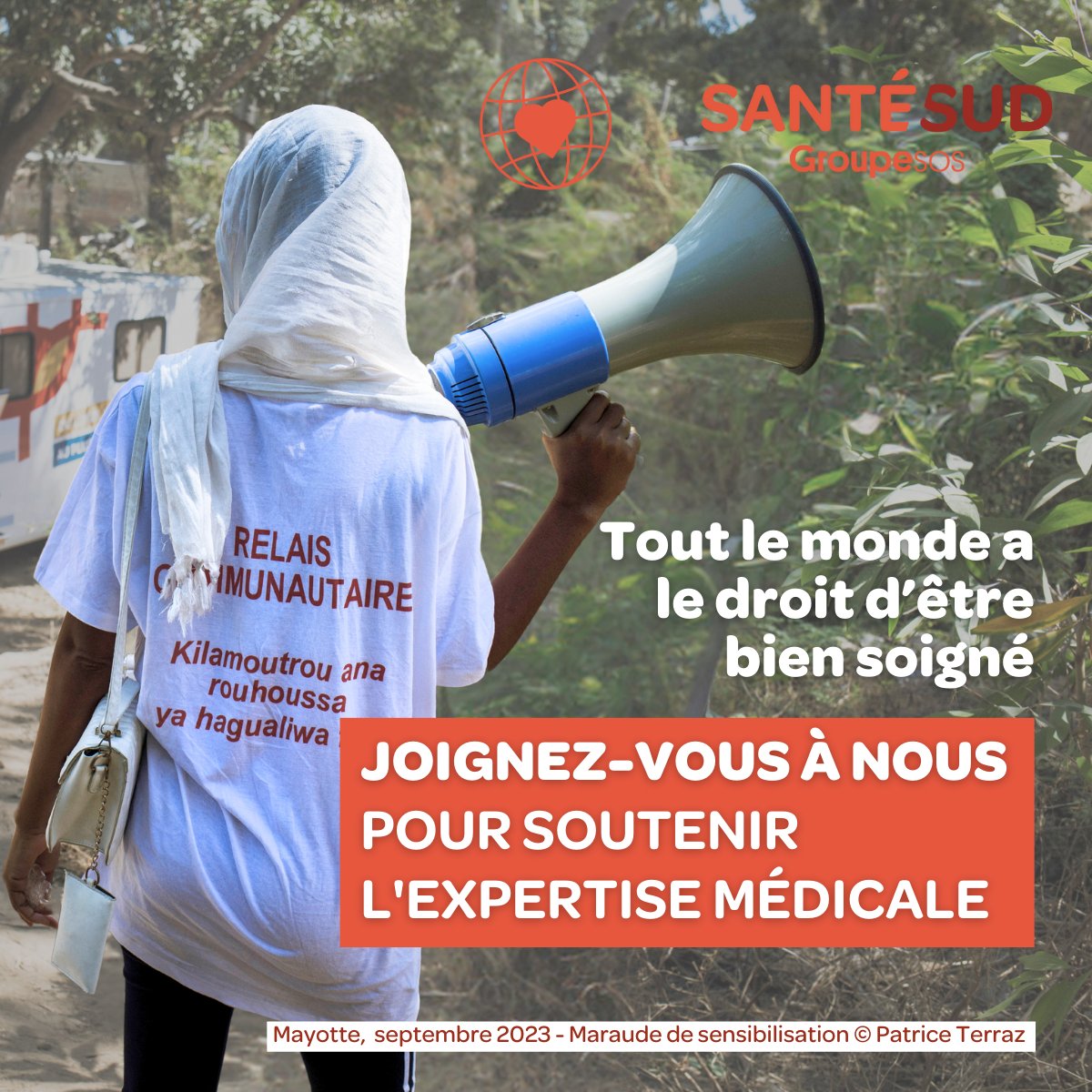 Joignez-vous à nous 👉 helloasso.com/associations/s…

➡️ Découvrez la campagne : santesud.org/actualites/app…

#ONG #santé #health #solidarité #JeSoutienslExpertiseMedicale