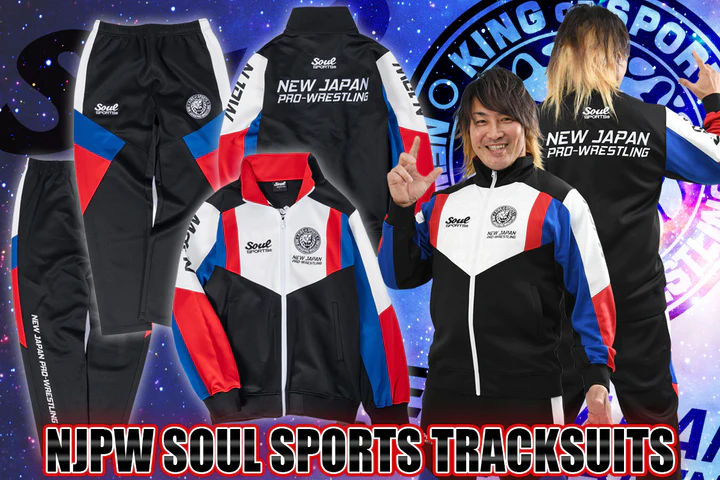 2024's NJPW tracksuits are available for pre-order from Tokon Shop Global NOW! Be a part of the team next year! shop.njpw1972.com/collections/pr… #njpwshop #njwk18