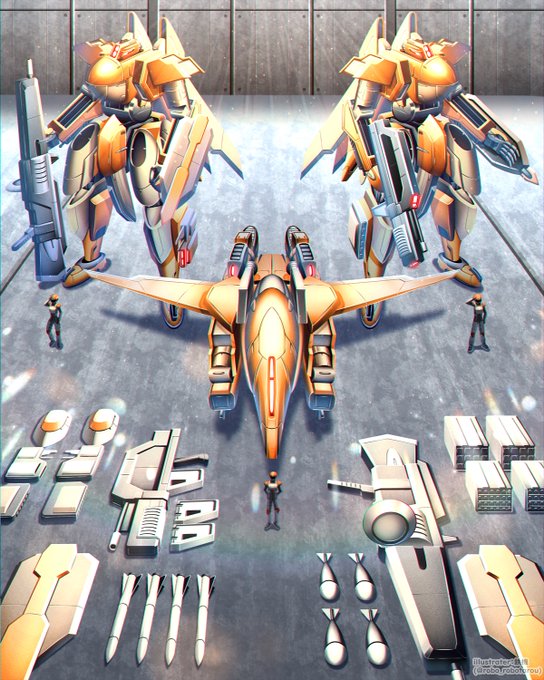「pilot suit weapon」 illustration images(Latest)