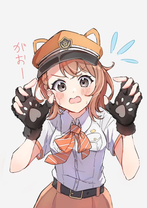 「claw pose gloves」 illustration images(Latest)