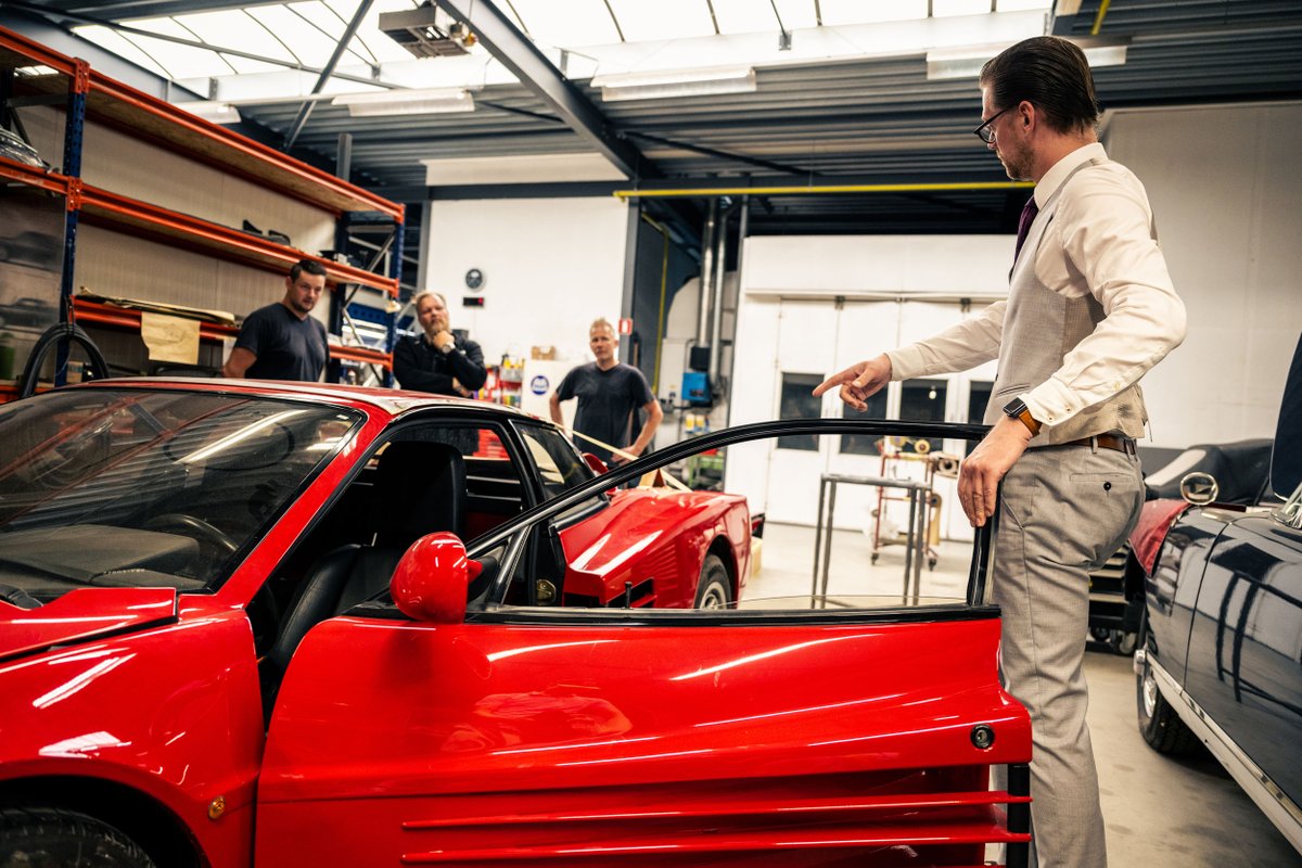 NielsvanRoij's tweet image. New Coachbuilding Project

Well, &quot;some&quot; of you could identify it directly: the donor car for our newest coach building project.

With a great team of crafts people we are working on an Italian flat 12 coupe to design a Targa conversion.

__
#coachbuilt #coachbuild #coachbuilder