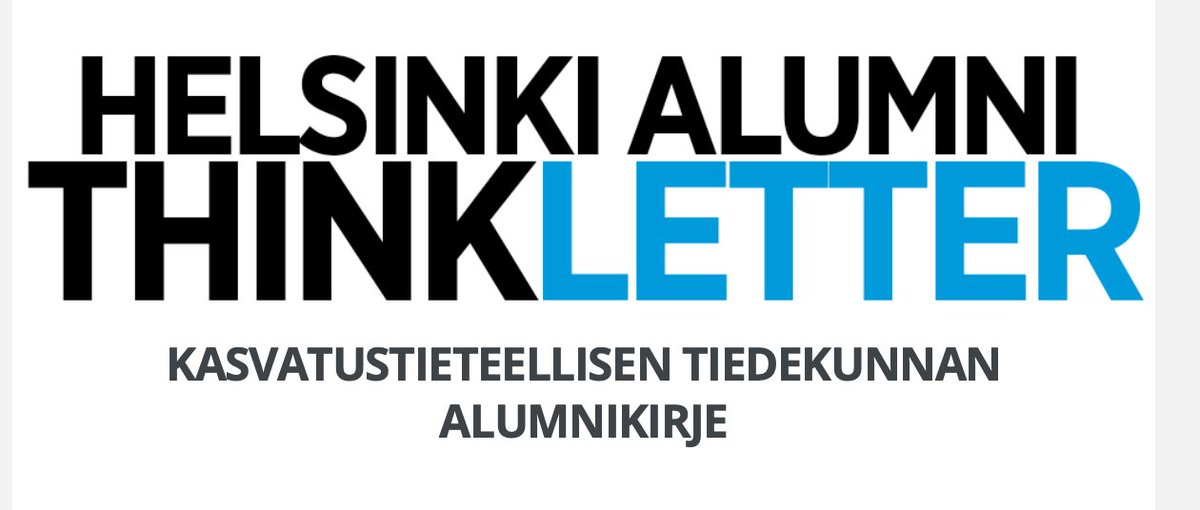 Vuosi 2024 on @EduSciHelsinki 50 v JUBILEE. Lue lisää tiedekunnan ajankohtaisista asioista Kasvatustieteellisen tiedekunnan alumnikirjeestä: mailchi.mp/helsinki/kasva… @helsinkiuni