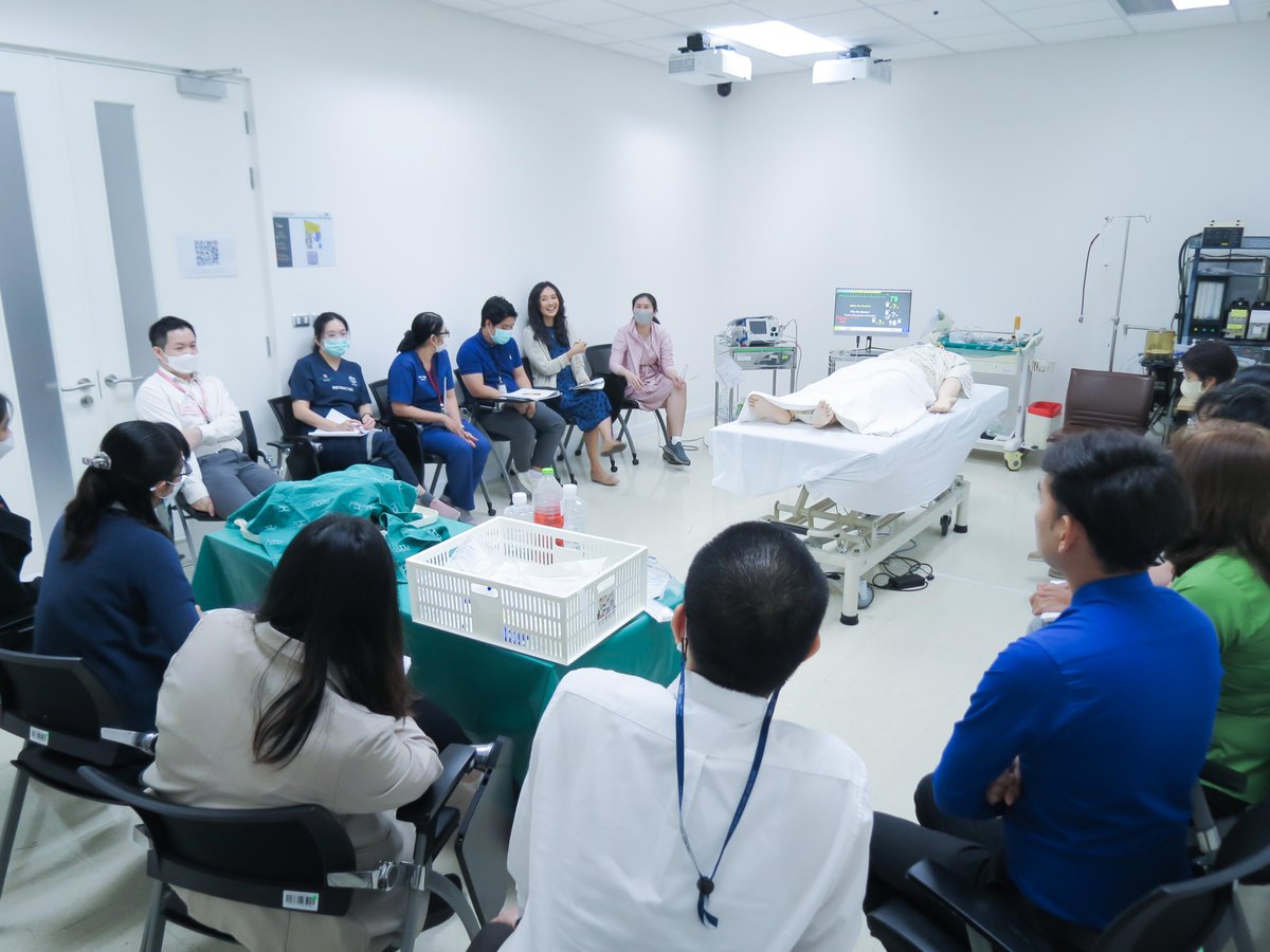 CHAMPS_Center's tweet image. ภาพบรรยากาศ อบรมเชิงปฏิบัติการ FunSIM Fundamental Simulation Instruction Methods