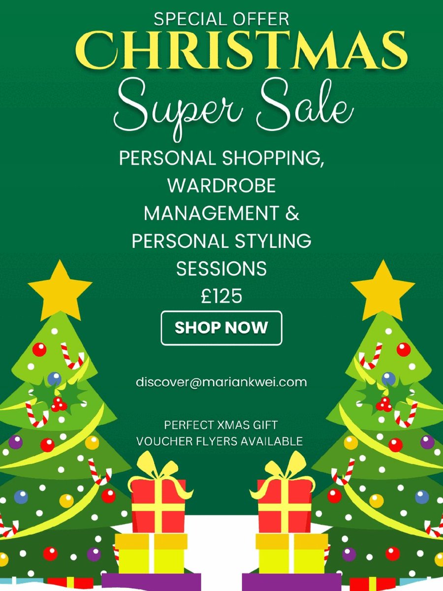 marian_kwei's tweet image. Looking for a stylish gift? Why not give a personal shopping or personal styling session with me a Vogue featured celebrity stylist? Discover@mariankwei.com #xmasgift #xmas #giftideas #gift #personalshopper #personalstylist #wardrobeconsultant
