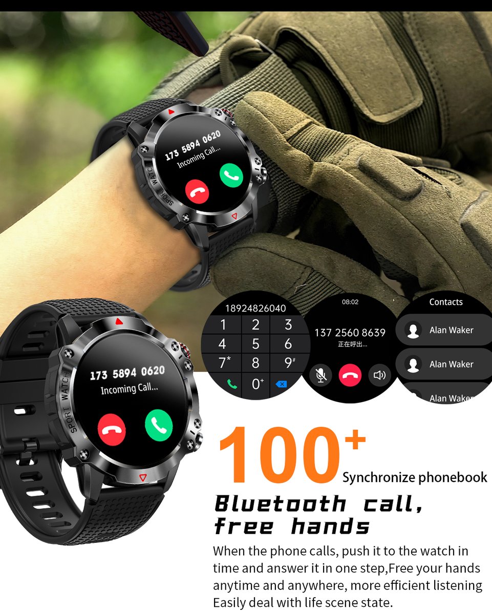#smartwatch #customisedgifts #digitalwatch #ChineseCulture 
Bright screen under sunshine
Multiple sports modes 
100+ multiple sport modes
Support calling, Bluetooth call direct dialing and message push-up functions